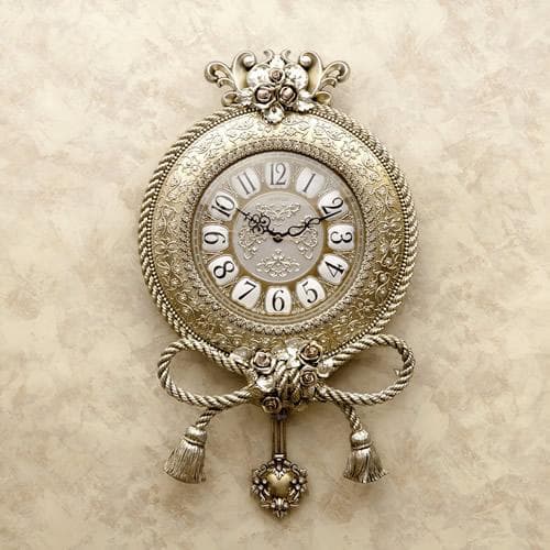アンティーク調 豪華 掛け時計 【無音連続秒針付】ビクトリアンパレス