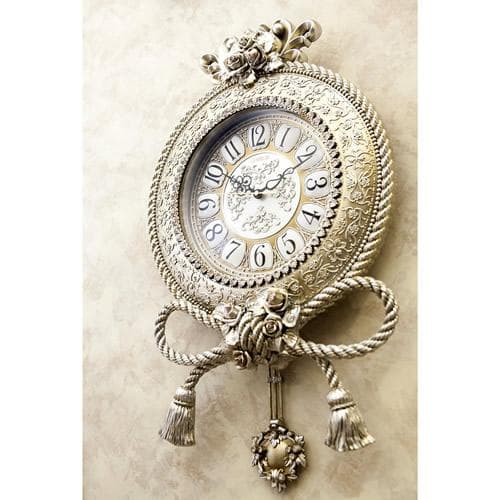 アンティーク調 豪華 掛け時計 【無音連続秒針付】ビクトリアンパレス