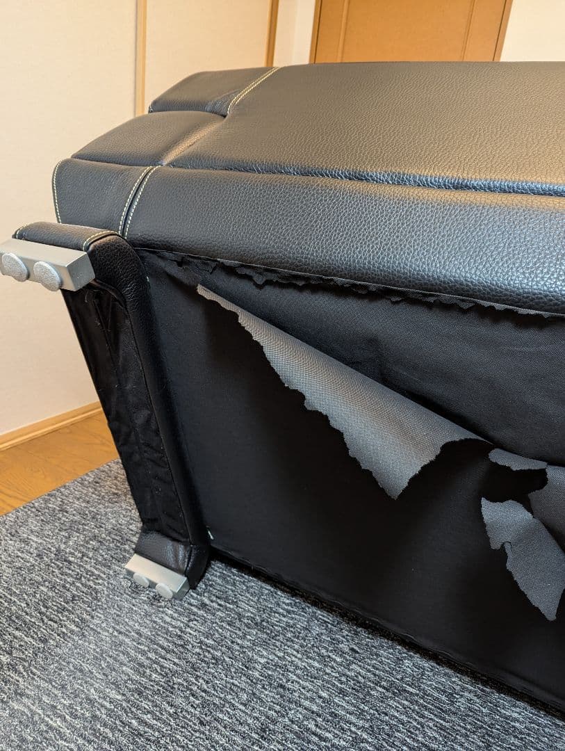 IDC OTSUKA 大塚家具 ソファ 3人掛けL/S 01 ジャンク品