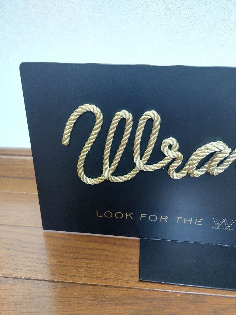 ラングラー【Wrangler】ロゴ鉄製 ディスプレイスタンド