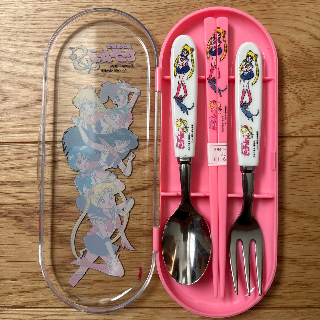 セーラームーン S カトラリー 箸 スプーンフォークセット ♡ - メルカリ