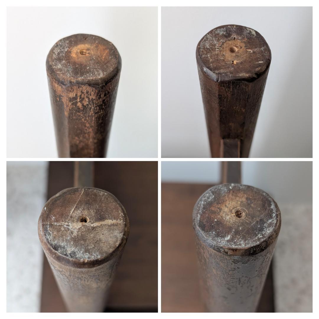 ビンテージ アノニマス メラミン×ウッド センターテーブル ミッドセンチュリー