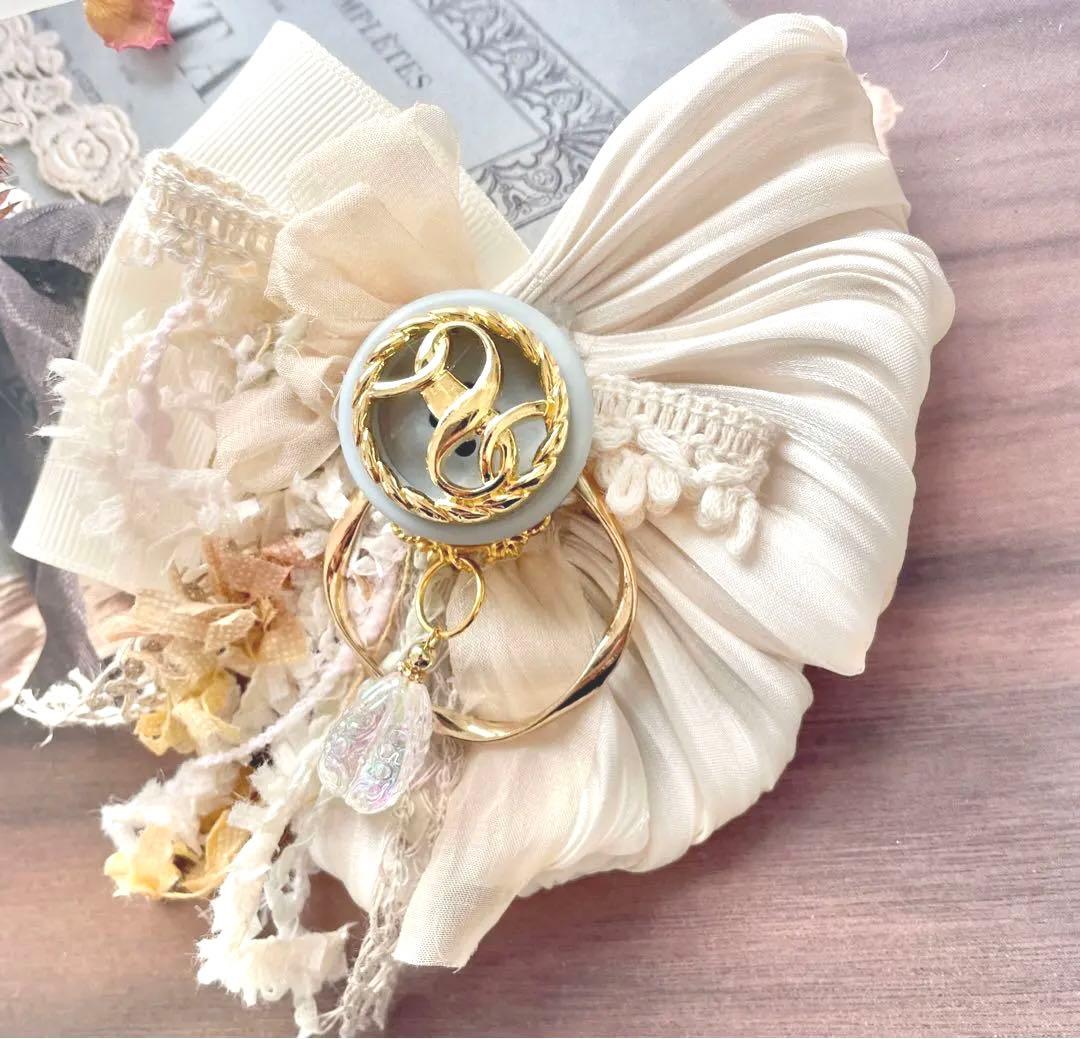 no.198 新作✩.*˚ナチュラルカラーの大ぶり華やかアクセサリー✩.*˚