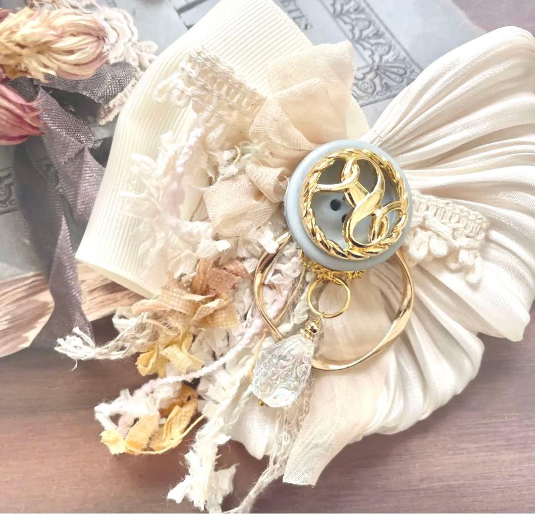 no.198 新作✩.*˚ナチュラルカラーの大ぶり華やかアクセサリー✩.*˚