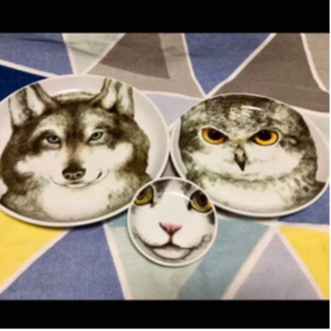 ヒグチユウコ　絵皿　とうき