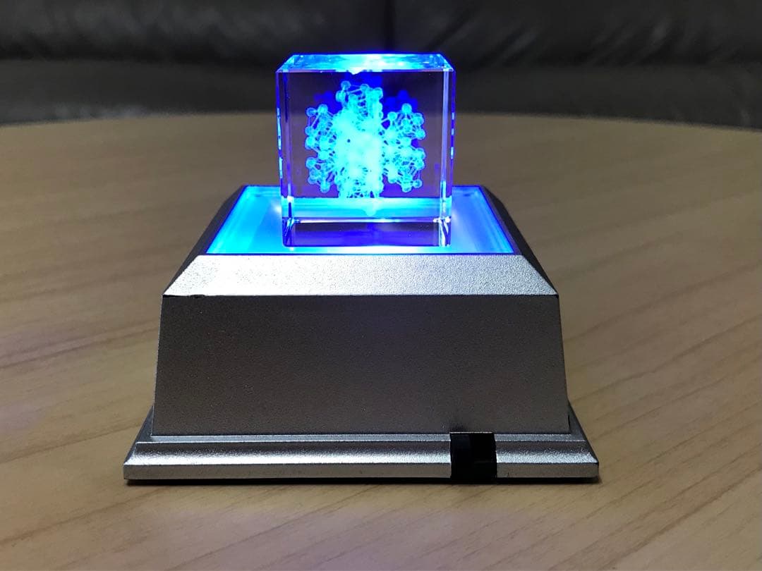 クスリエ 3Dカバラ パドマキューブ LEDコースター付き 丸山修寛先生