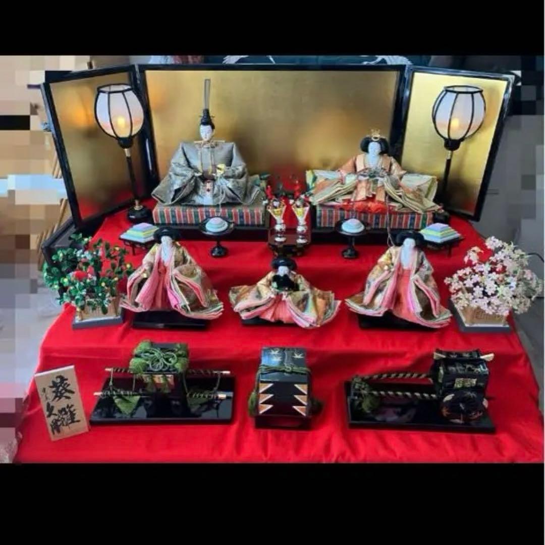 お値下げA 久月大型三段飾り(B,Cも同時にご購入ください)