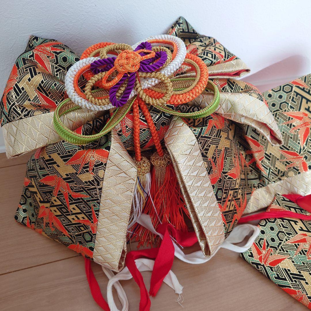 日本製　七五三　着物　帯セット　飾り帯