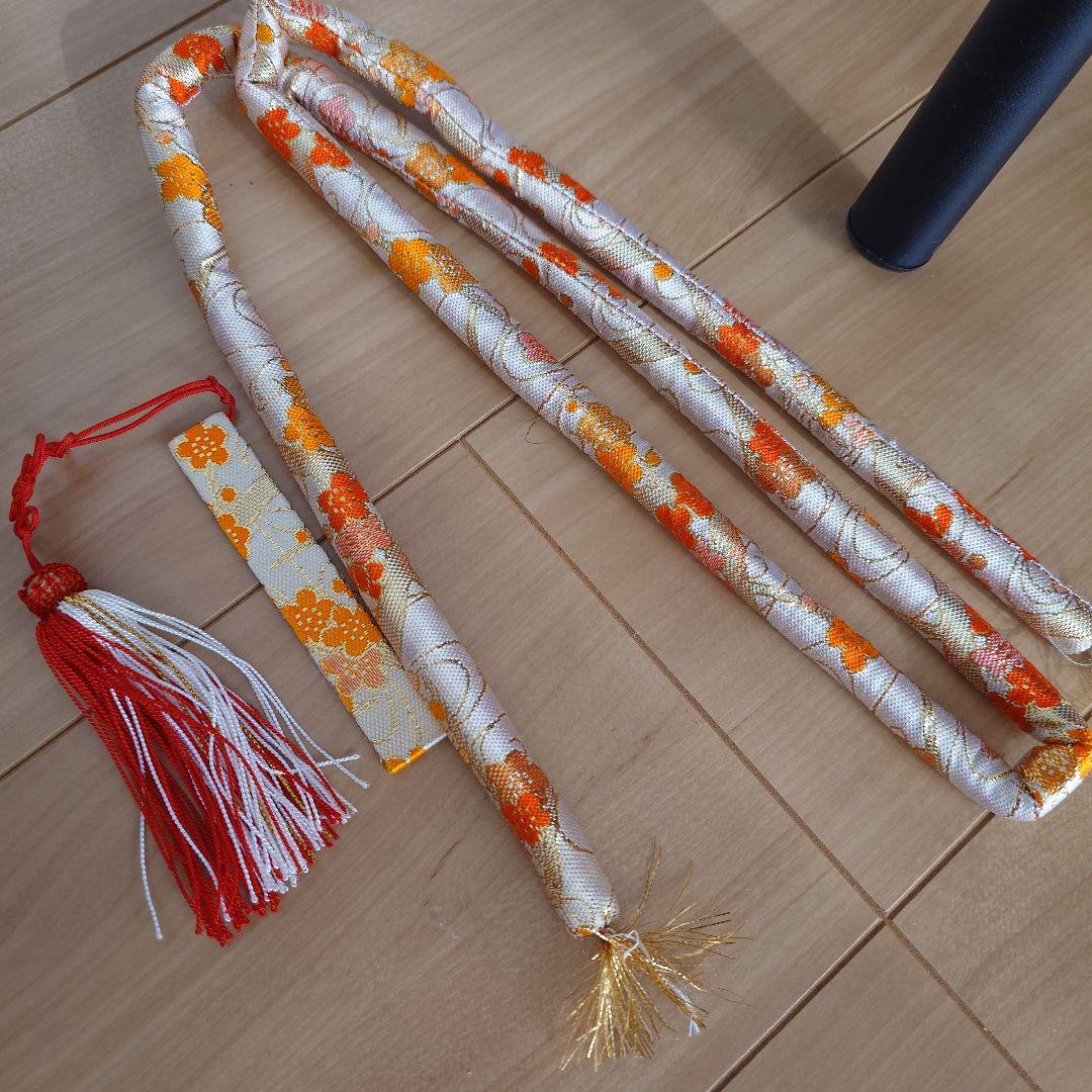 日本製　七五三　着物　帯セット　飾り帯