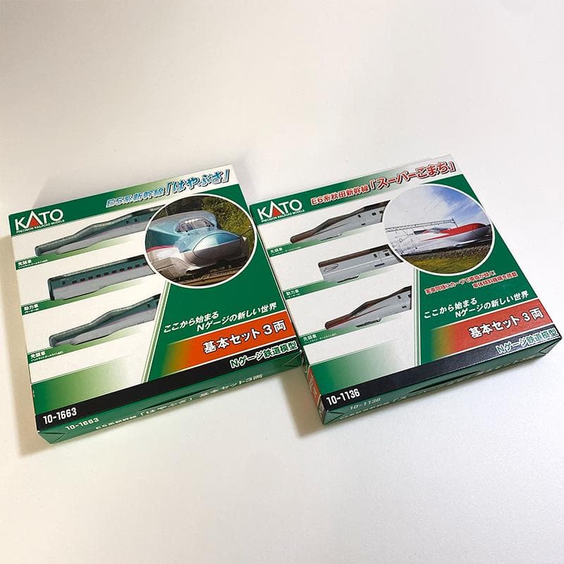 KATO Nゲージ E5 はやぶさ・E6 こまち TOMIX マイプランセット