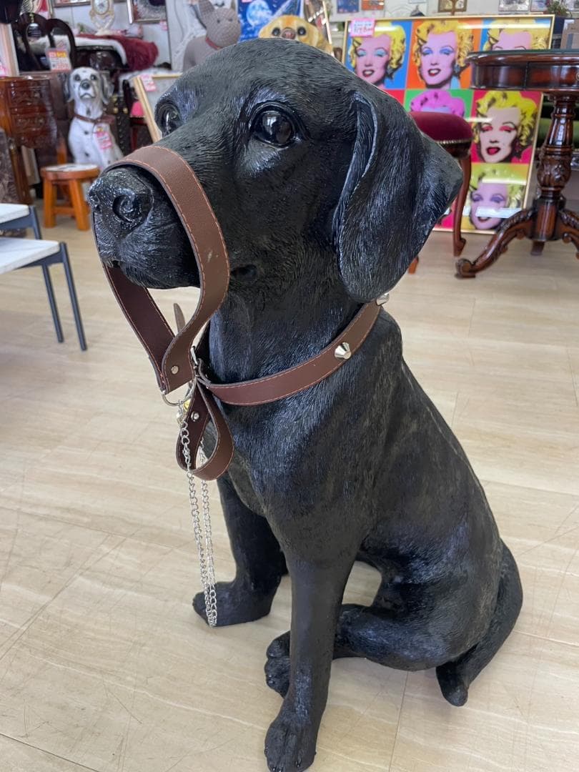 ラブラドール　置物　オブジェ　犬　いぬ　玄関　エントランス　オーナメント　ドッグ