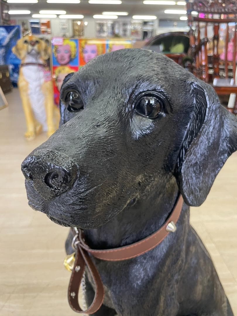 ラブラドール　置物　オブジェ　犬　いぬ　玄関　エントランス　オーナメント　ドッグ