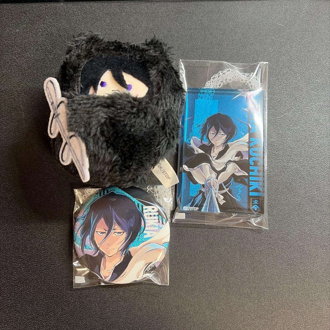 BLEACH 朽木ルキア 缶バッジ アクリルブロック くるみたぴぬい - メルカリ
