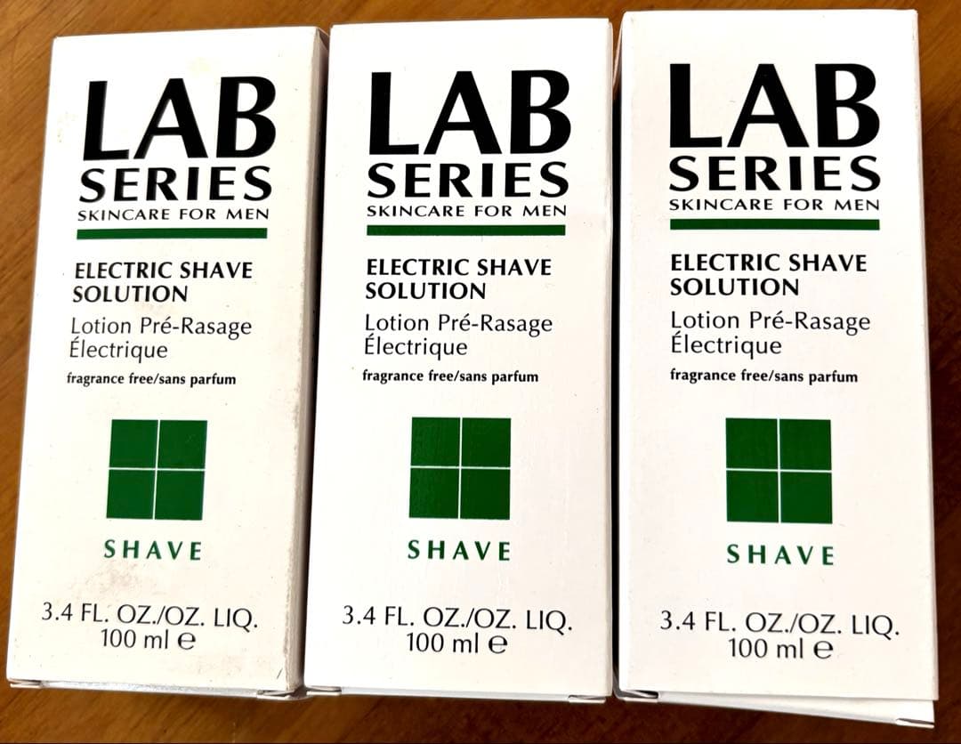 送料無料3本セットアラミス エレクトリック シェーブ ソリューション 100ml