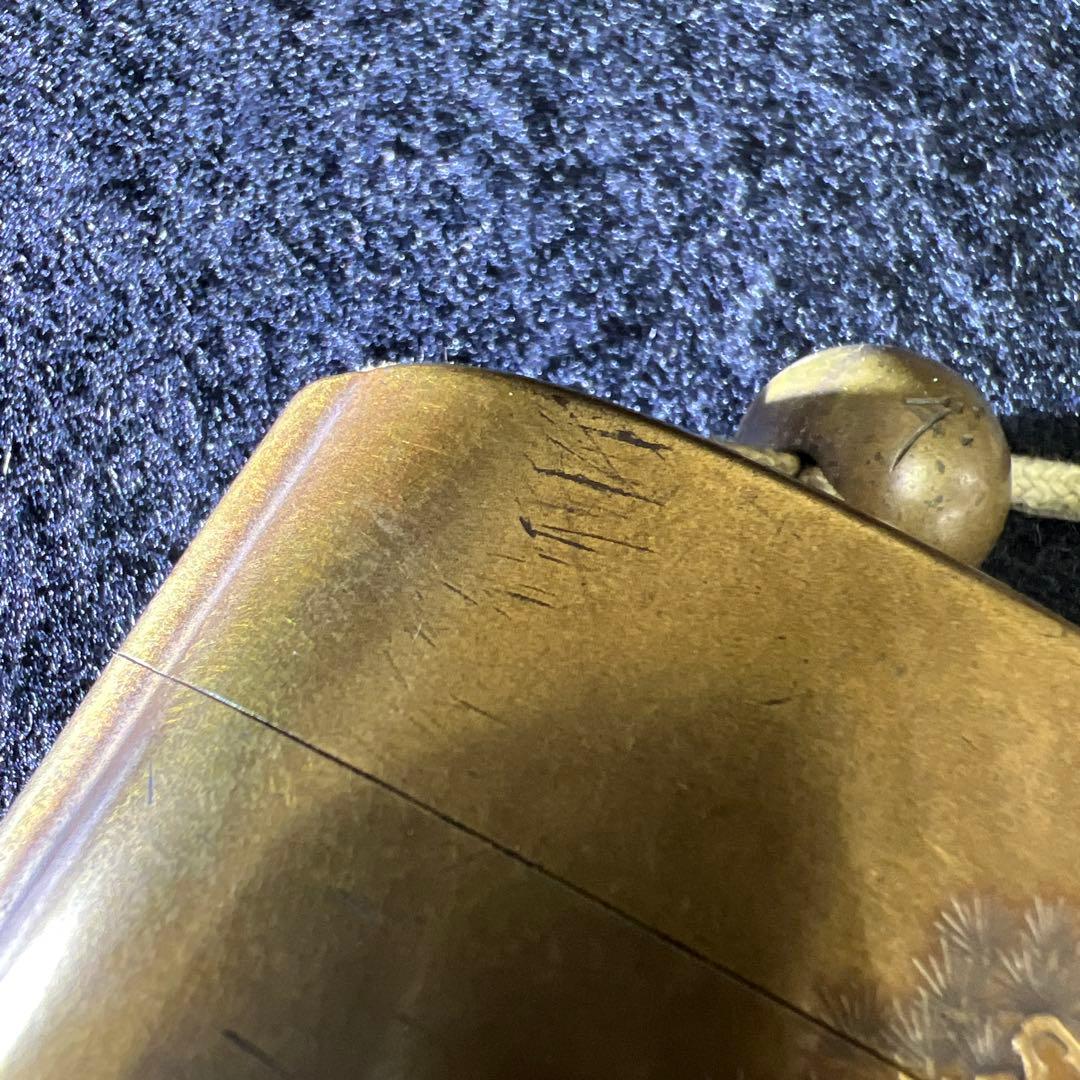 江戸時代 極上蒔絵山水人物画五段印籠、木彫根付 木箱付 東Y8-0128☆2F