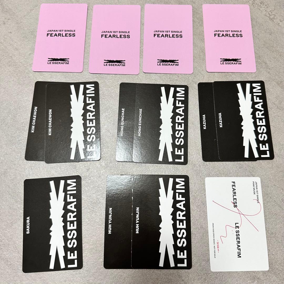 ルセラフィム トレカ 特典 FC一期 - メルカリ