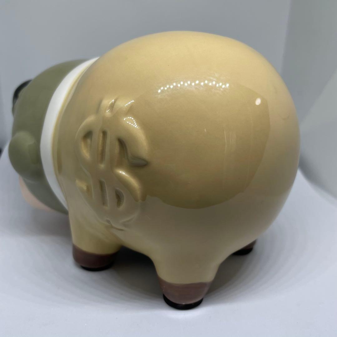 【完売品】スタジオジブリ 紅の豚 ポルコ・ロッソ 貯金箱 陶器製