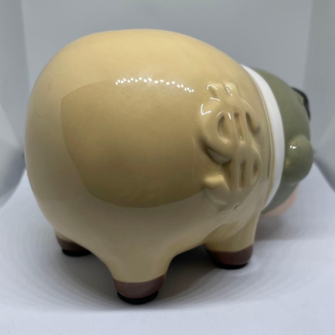【完売品】スタジオジブリ 紅の豚 ポルコ・ロッソ 貯金箱 陶器製