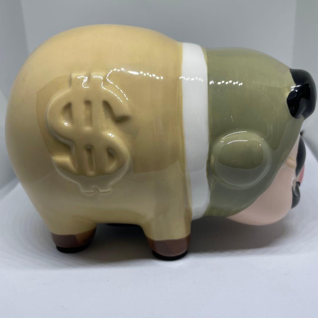 【完売品】スタジオジブリ 紅の豚 ポルコ・ロッソ 貯金箱 陶器製