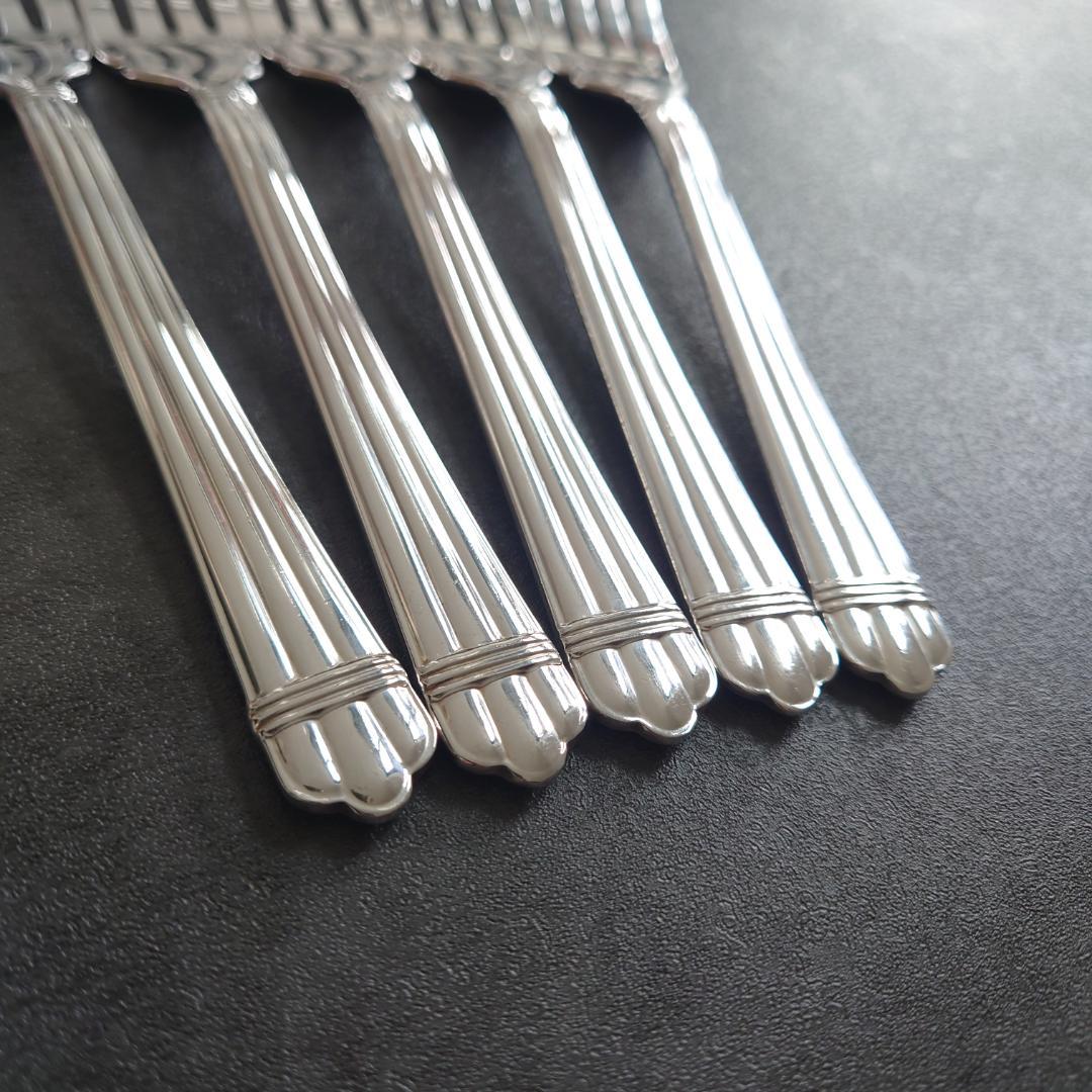 希少 クリストフル アリア フィッシュフォーク 5点