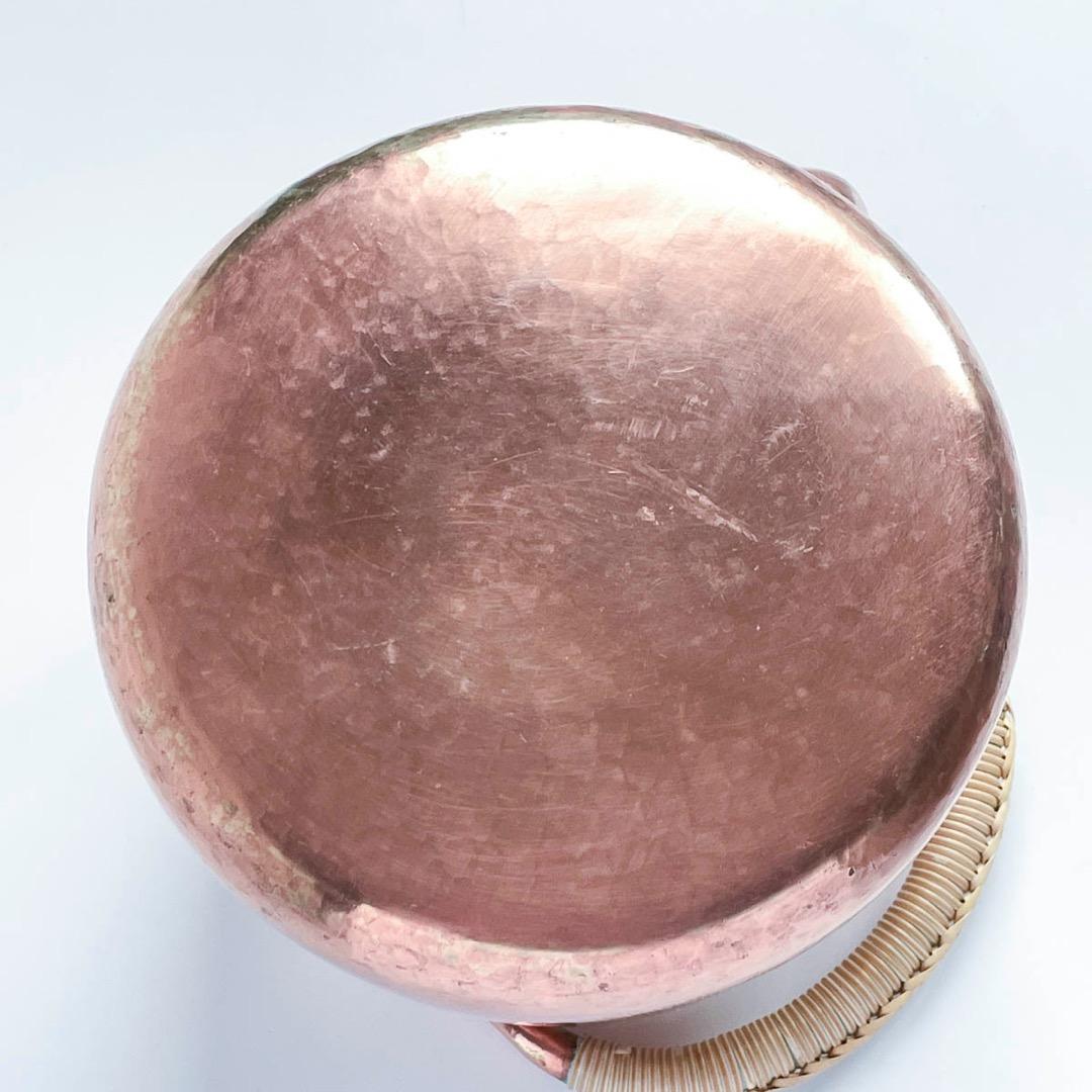 【希少】京都 有次 銅 大型やかん 江戸型 3.5L（4L）薬缶