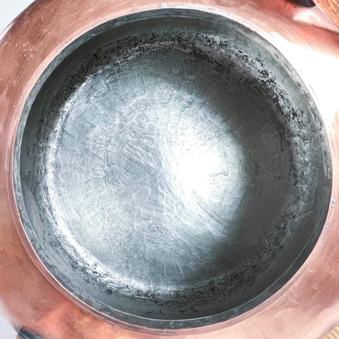 【希少】京都 有次 銅 大型やかん 江戸型 3.5L（4L）薬缶