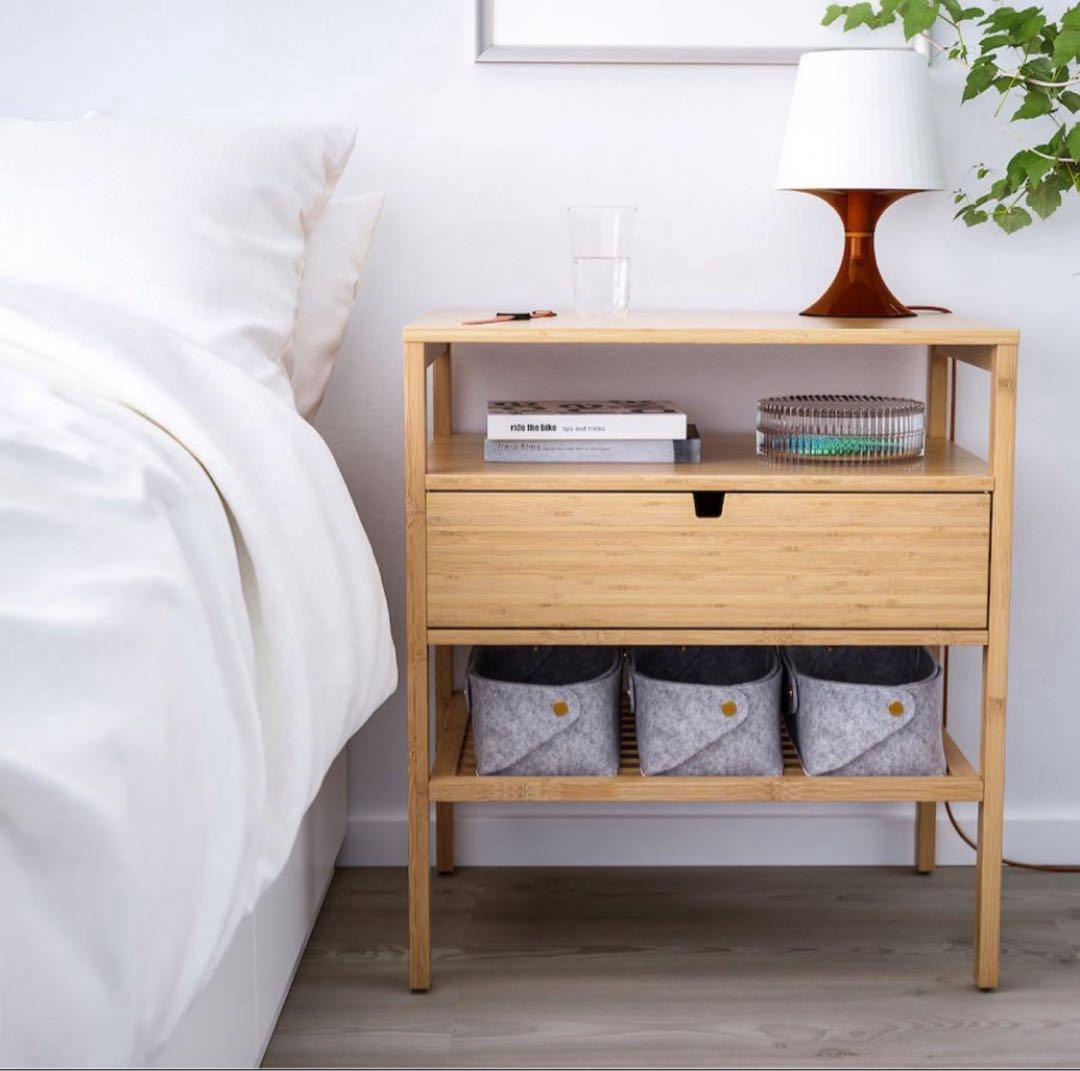 送料無料！IKEA ノールドシーサ　NORDKISA 60cm幅　サイドテーブル