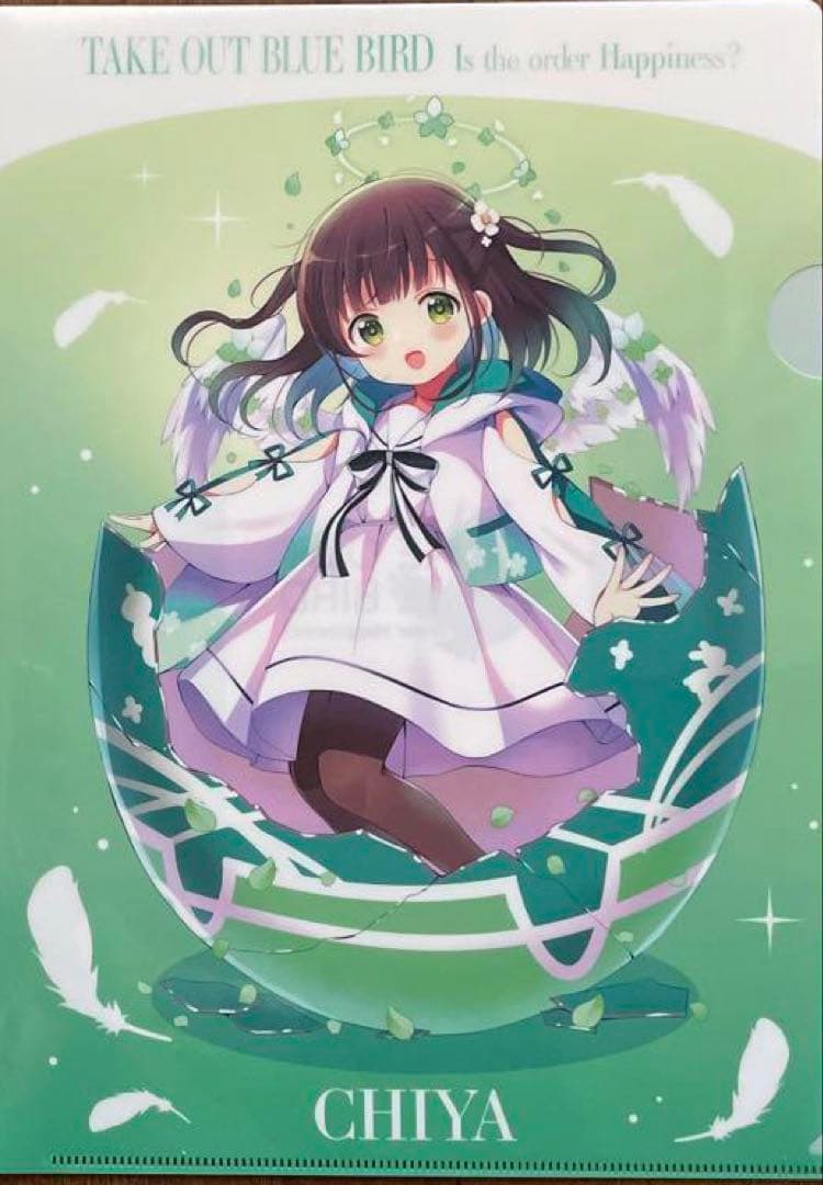 TAKE OUT BLUE BIRD 千夜 クリアファイル - メルカリ