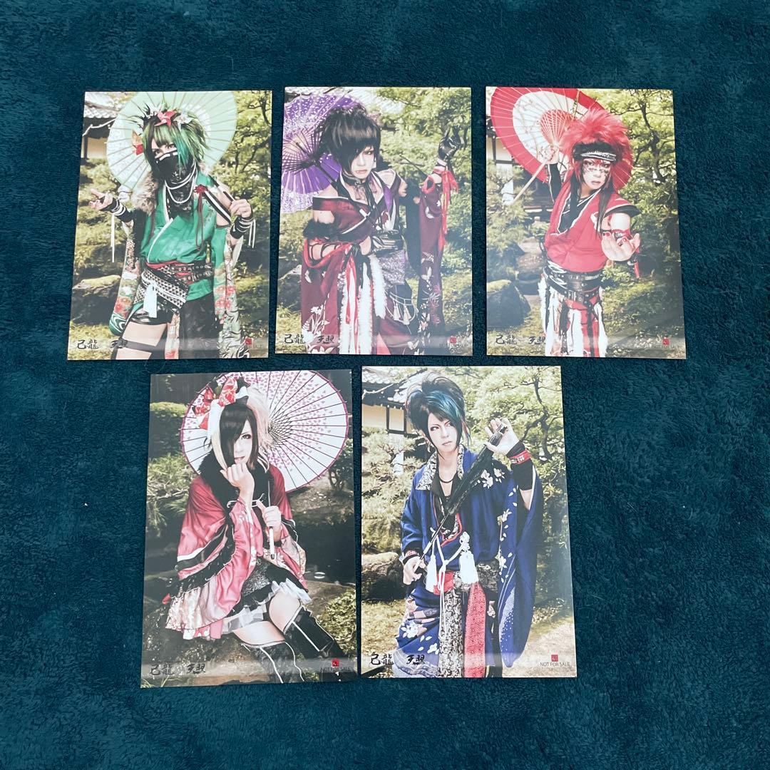 【セール中】己龍 過去アー写 セット