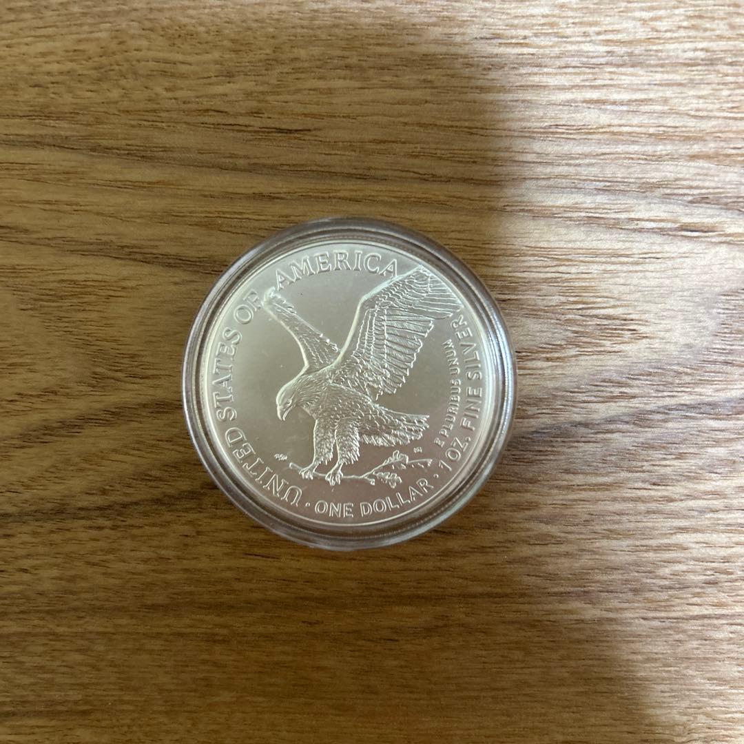 銀コイン 2022 アメリカ ウォーキングリバティイーグル - メルカリ