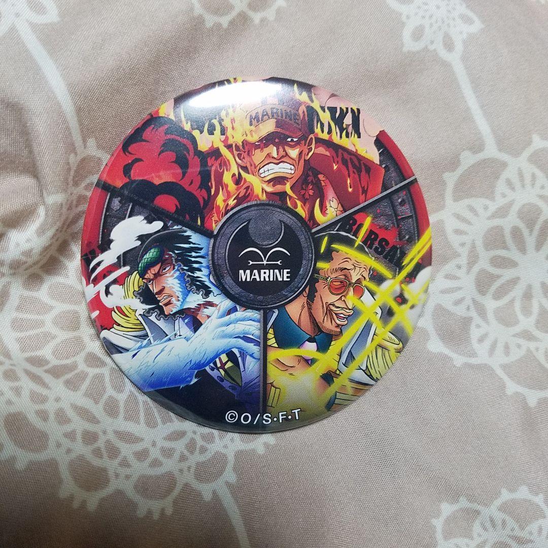 ワンピース 三大将 缶バッジ 頂上戦争 脱出ゲーム 赤犬 黄猿 青雉