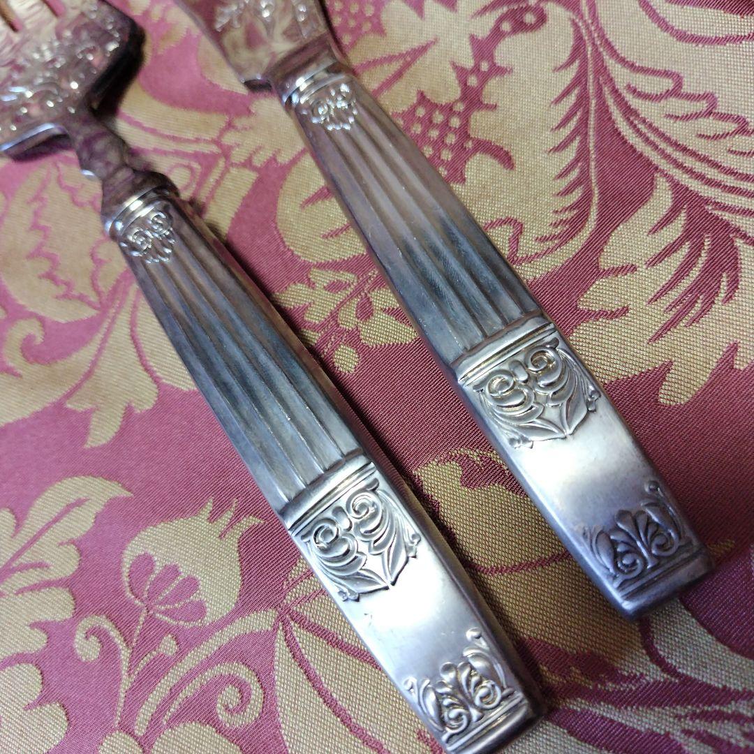 ラッキーウッド　フィッシュナイフ・フォーク セット