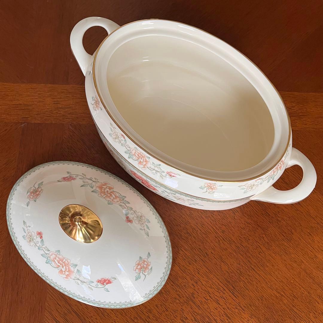 レア美品】英国製 ミントン☆ジャスミン☆シノワズリ カバード