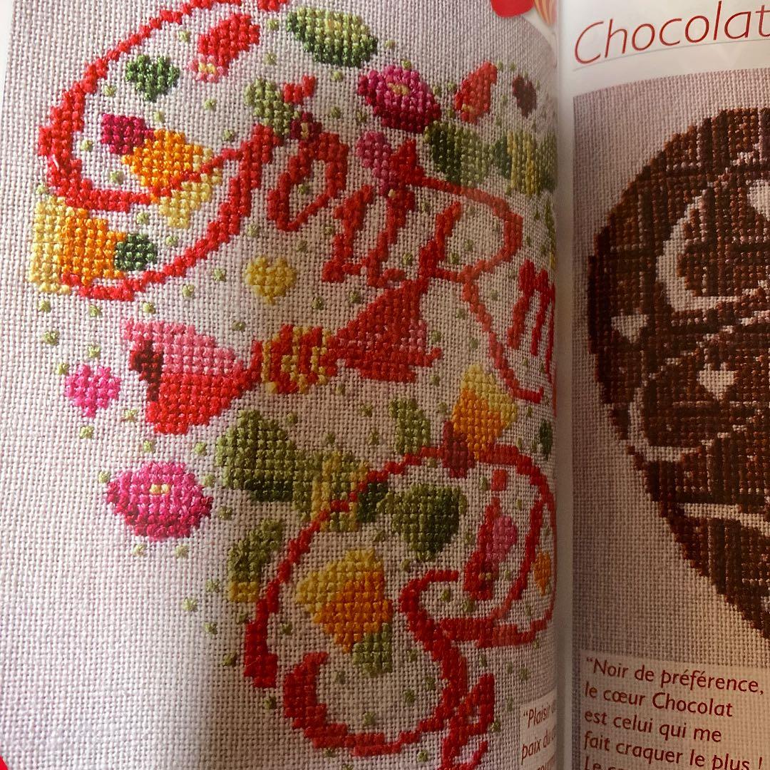 Les Coeurs d'isa 70coeurs　クロスステッチ洋書