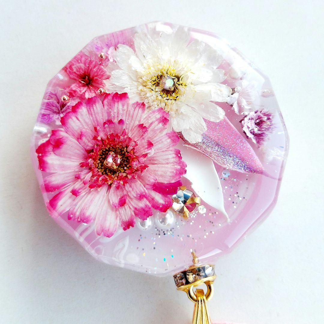 【1131】　レジン　マトリカリア　ネックレス　ペンダント