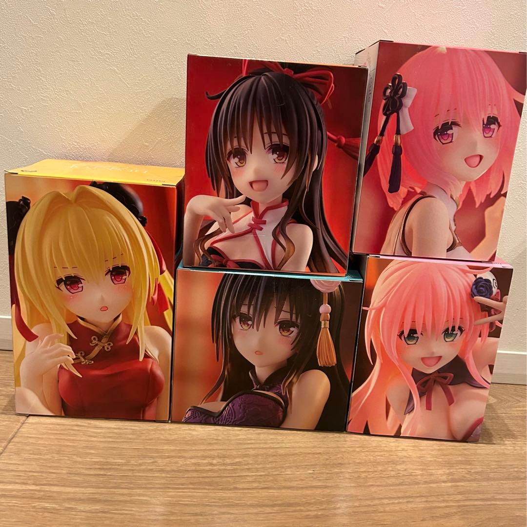 【期間限定出品】ToLOVEる　DESKTOP フィギュア 5体セット