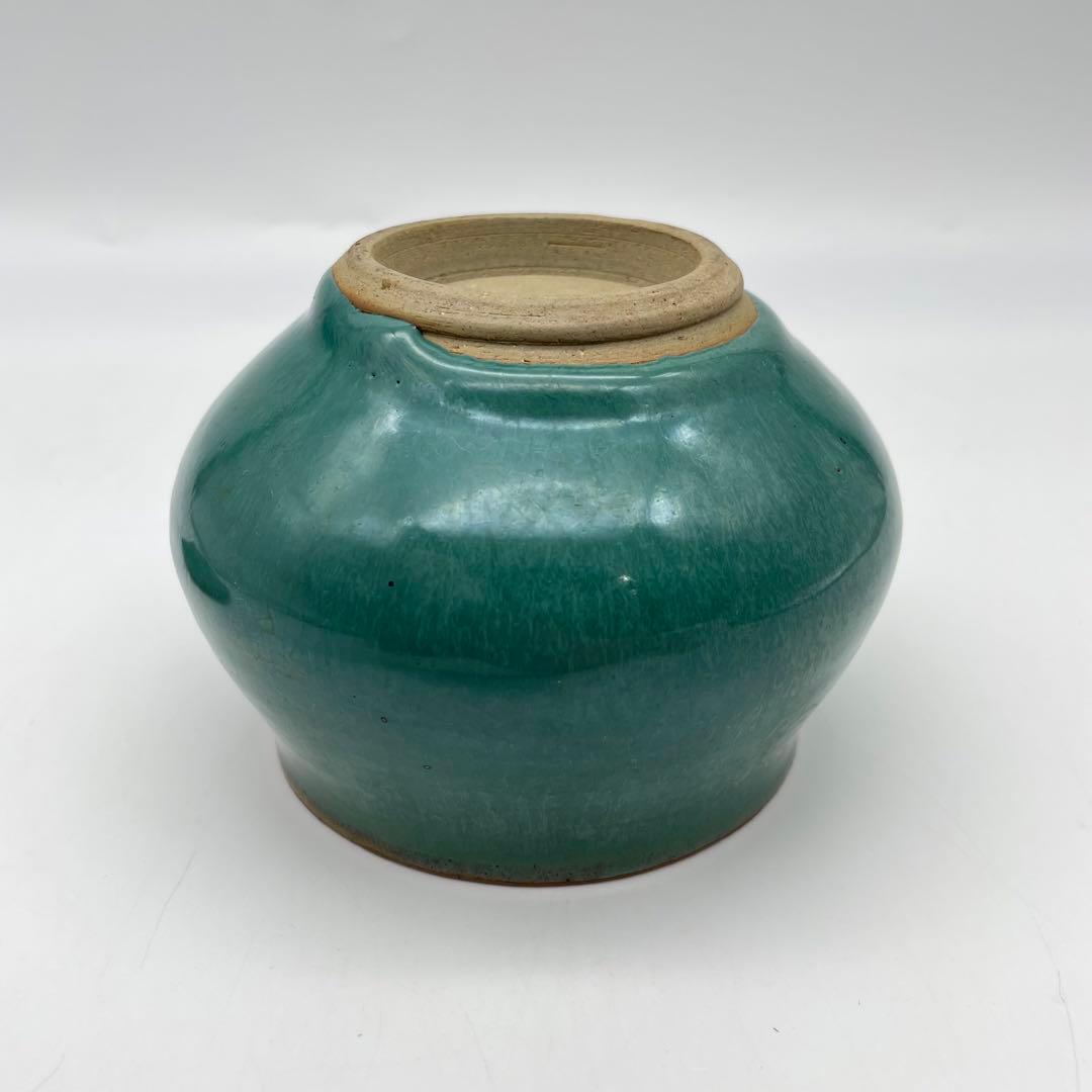 鳥取民藝 牛ノ戸焼 緑釉蓋物 - メルカリ