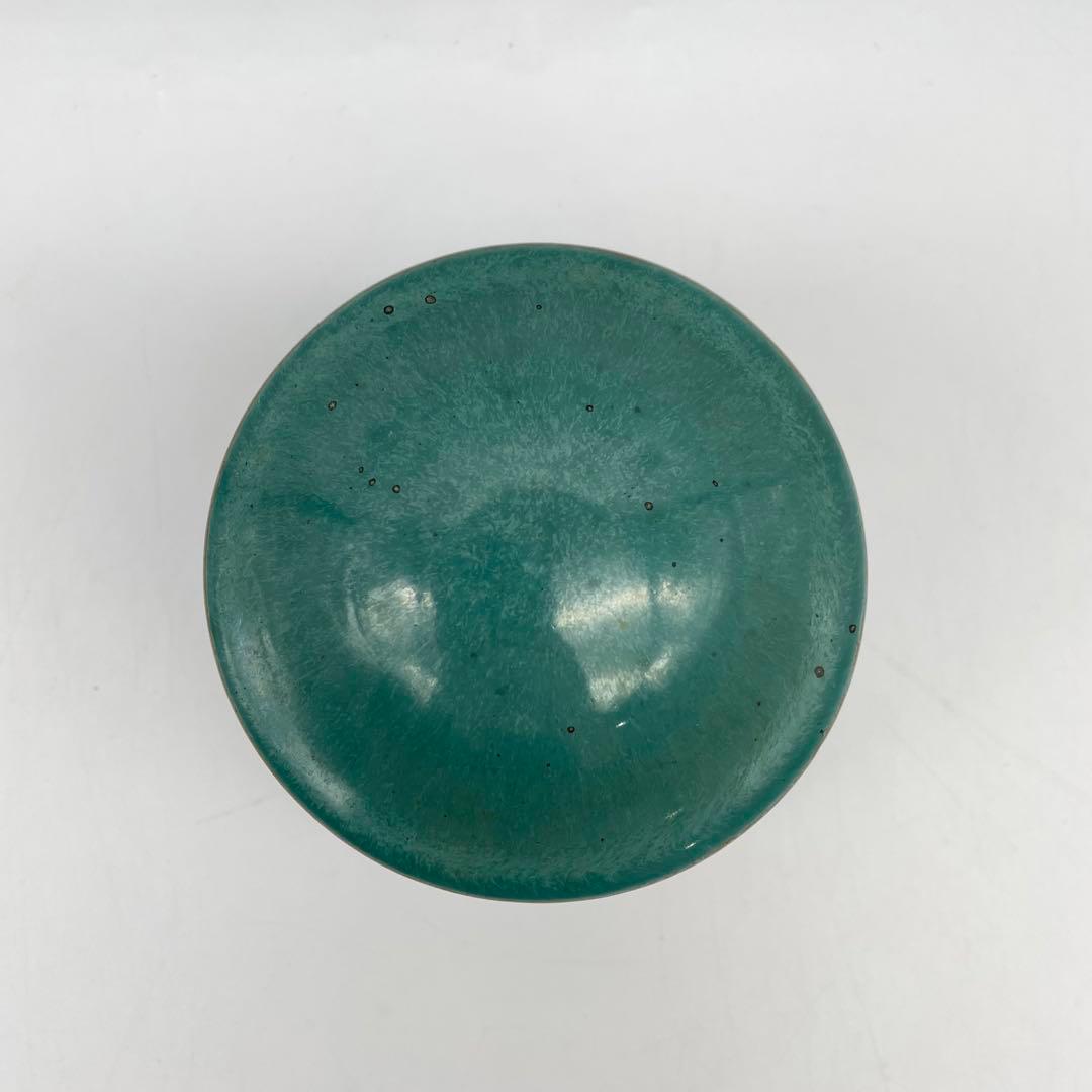 鳥取民藝 牛ノ戸焼 緑釉蓋物 - メルカリ