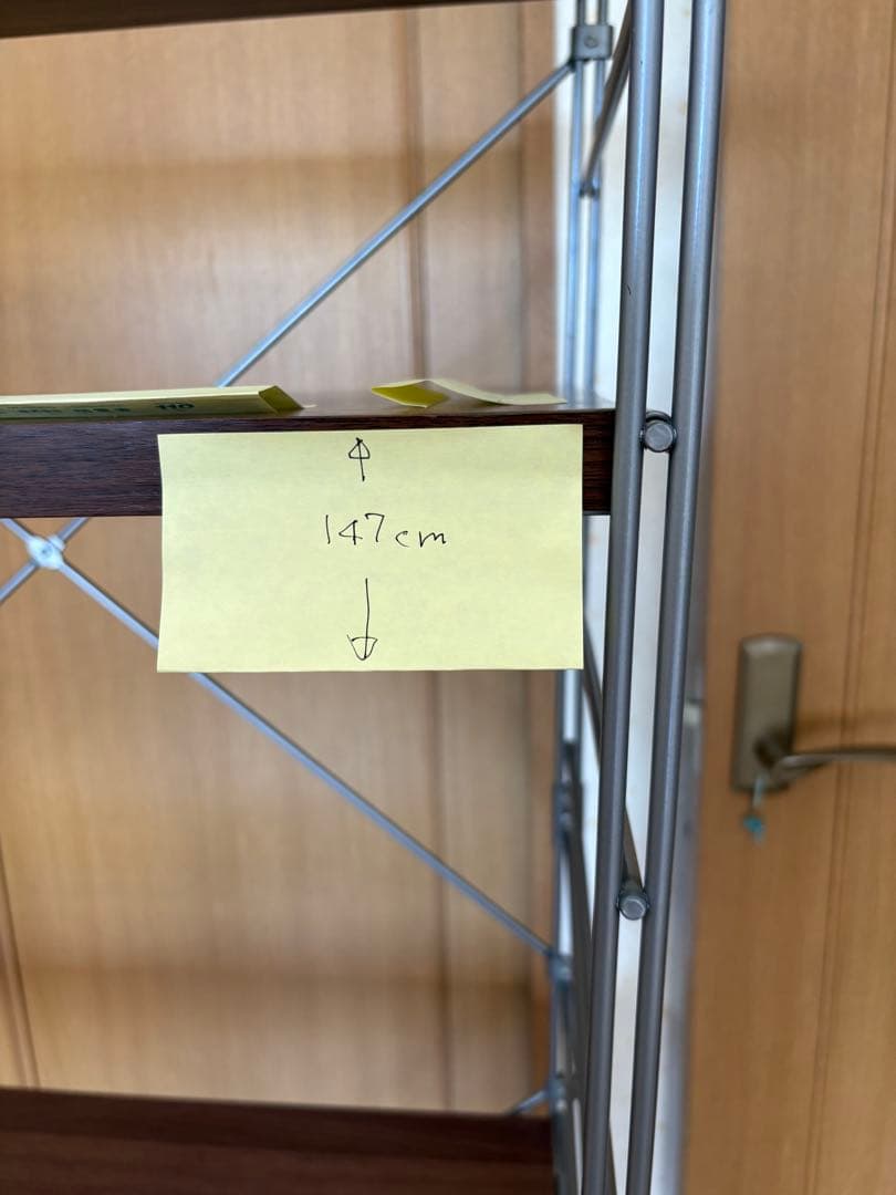 まるさん専用 ウッドシェルフ　オープンシェルフ 4段 棚ブラウン