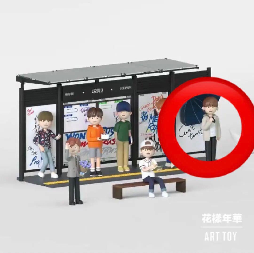 BTS 防弾少年団　花様年華　ART TOY フィギア　トレカ付き