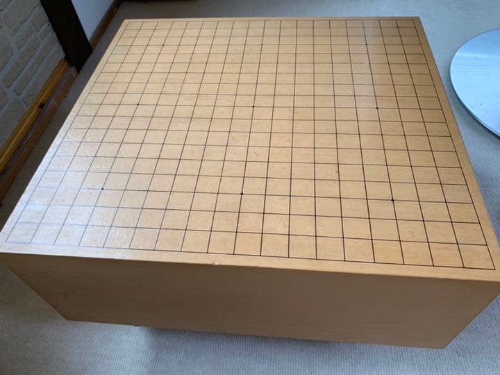 碁盤　碁石セット SET294】日向産本榧 天地柾 一枚盤 9路/13路盤 卓上碁盤セット | 日向