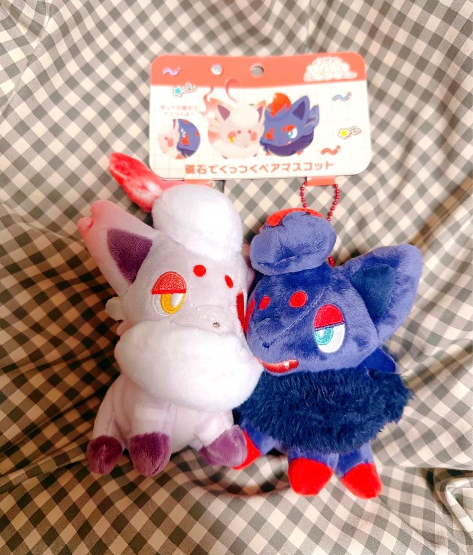 ポケモンセンター にたものどうし ぬいぐるみ マスコット ヒスイゾロア
