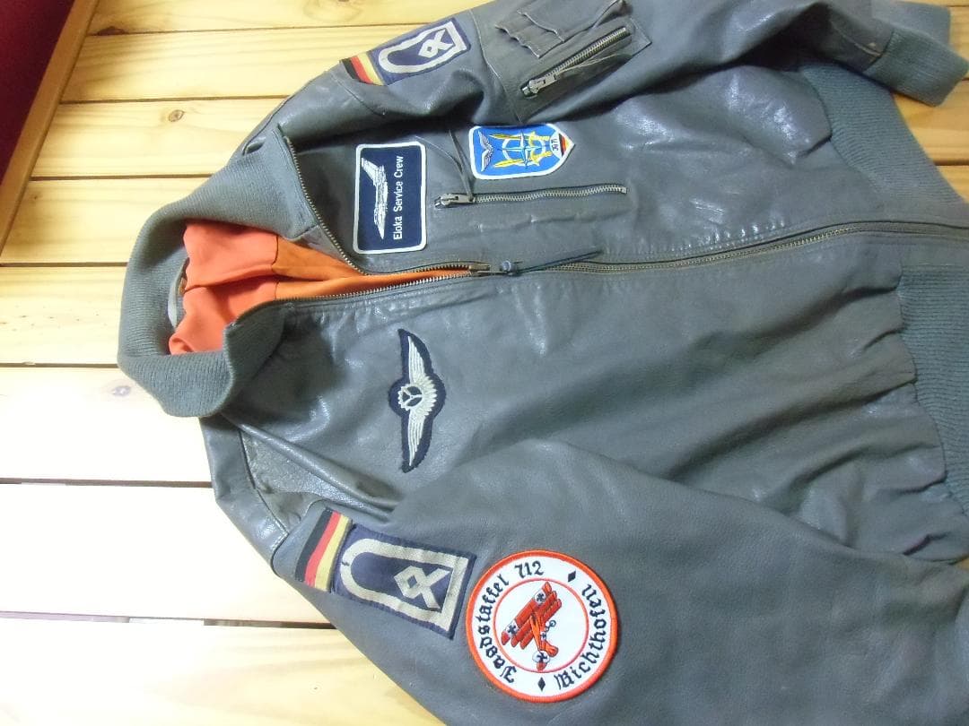 BWドイツ軍/連邦軍＊空軍＊官給品＊日本人サイズ＊革/レザー