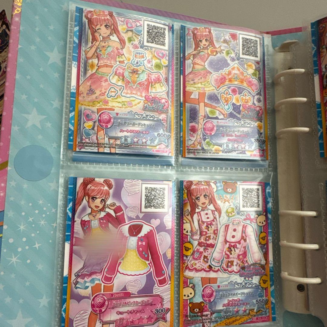 アイカツスターズ！リボン付きオフィシャルバインダー キュート&クール カード付き
