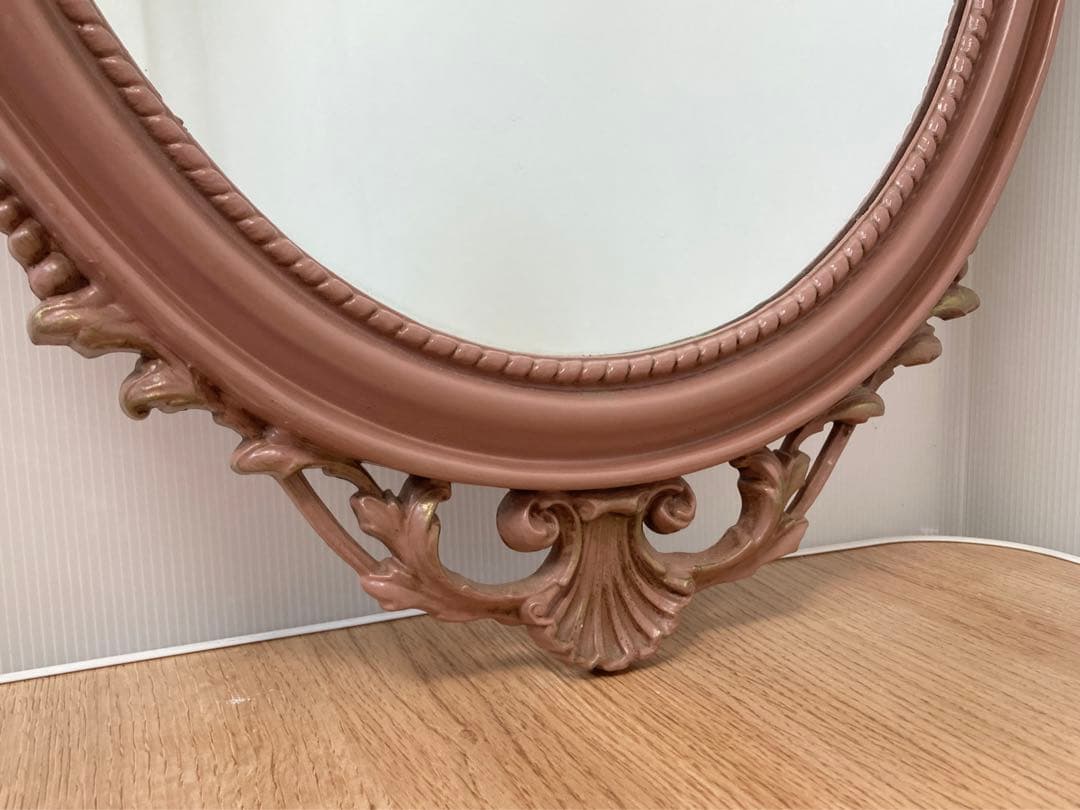 イタリア製アンティーク調ウォールミラー