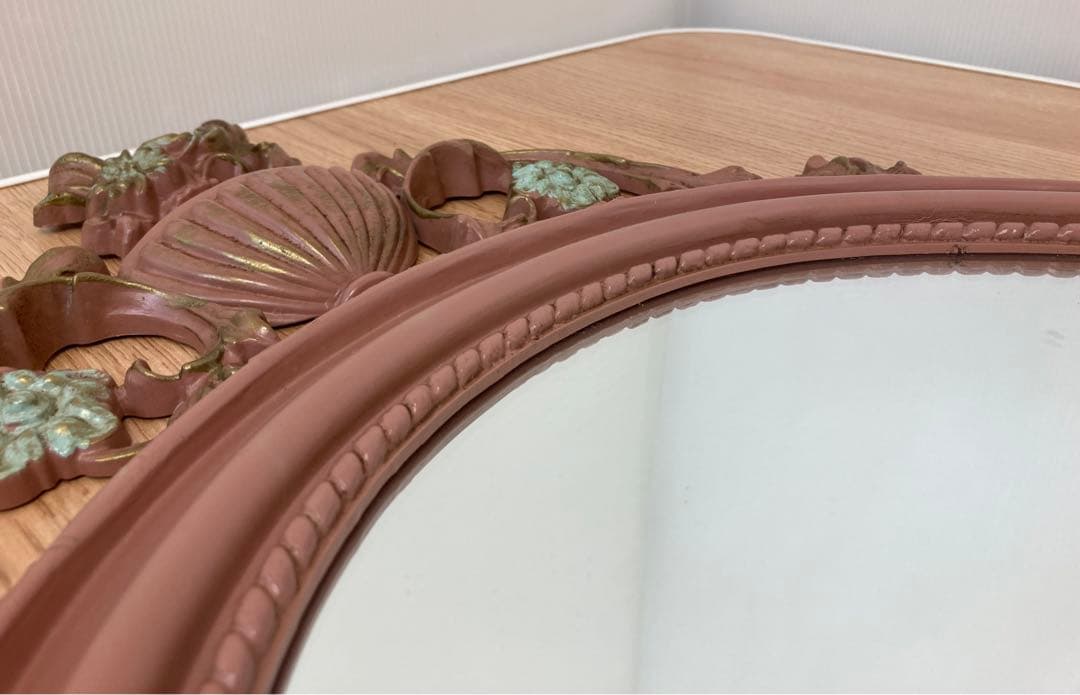 イタリア製アンティーク調ウォールミラー