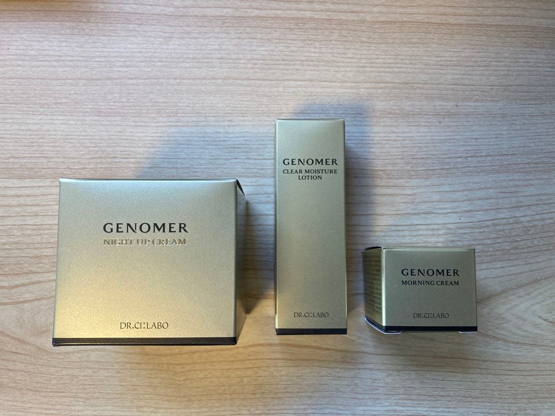 シーラボ ジェノマー ナイトアップクリーム/クリアモイスチャーローションミニ他
