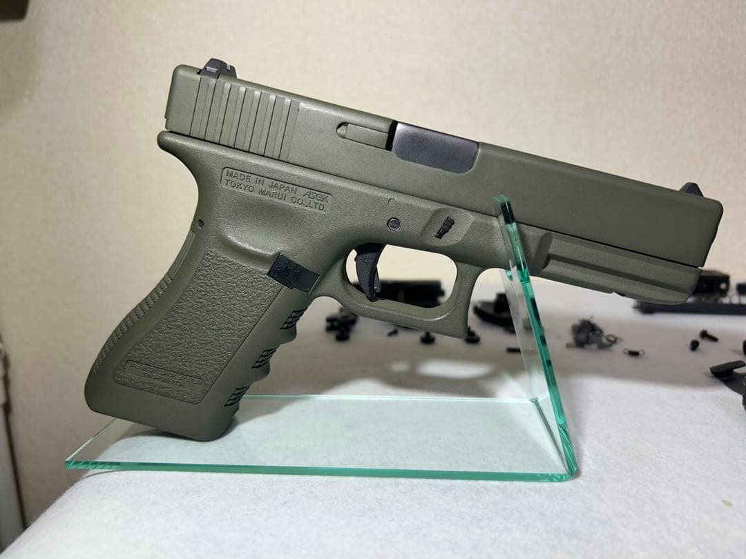 東京マルイ G18C ガスブローバック ガスガン カスタム OD塗装 GBB