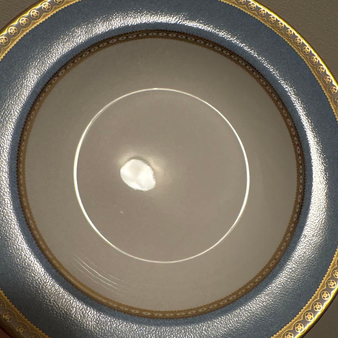 ウェッジウッド　ユーランダー　ペールブルー　スーププレート　パスタプレート