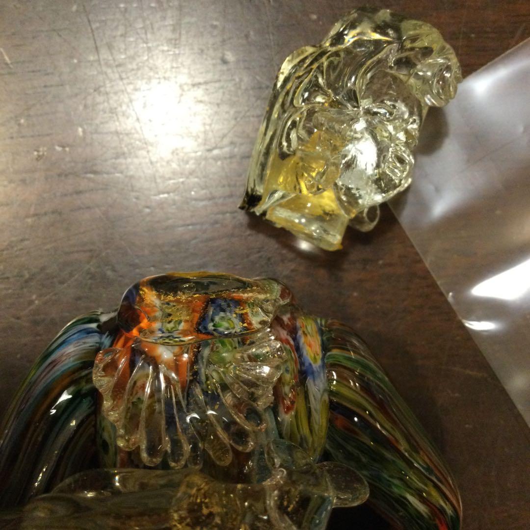 ベネチアングラス① お人形　新品未使用ですが破損